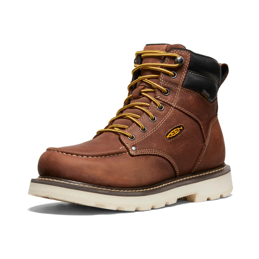 KEEN Men's Cincinati 90 Degree 6 Inch Waterproof Work Boot 1028284