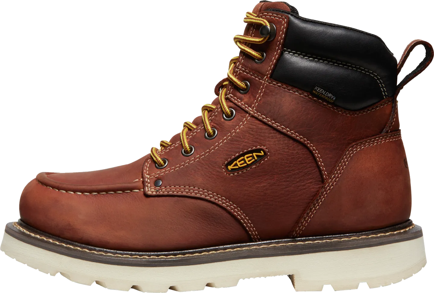 KEEN Men's Cincinati 90 Degree 6 Inch Waterproof Work Boot 1028284