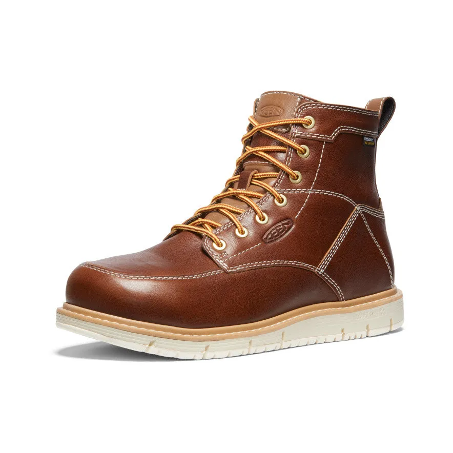 KEEN Men's San Jose 6 Inch Waterproof Boot Soft Toe Work Boot 1027082
