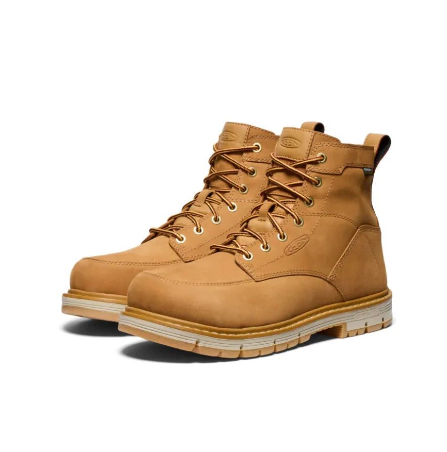 KEEN Men's San Jose 6" Waterproof 90?? Heel Boot (Aluminum Toe) Work Boot 1029848