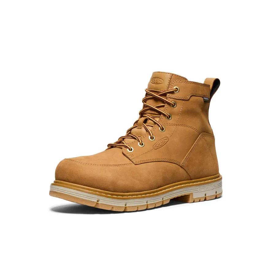 KEEN Men's San Jose 6" Waterproof 90?? Heel Boot (Aluminum Toe) Work Boot 1029848