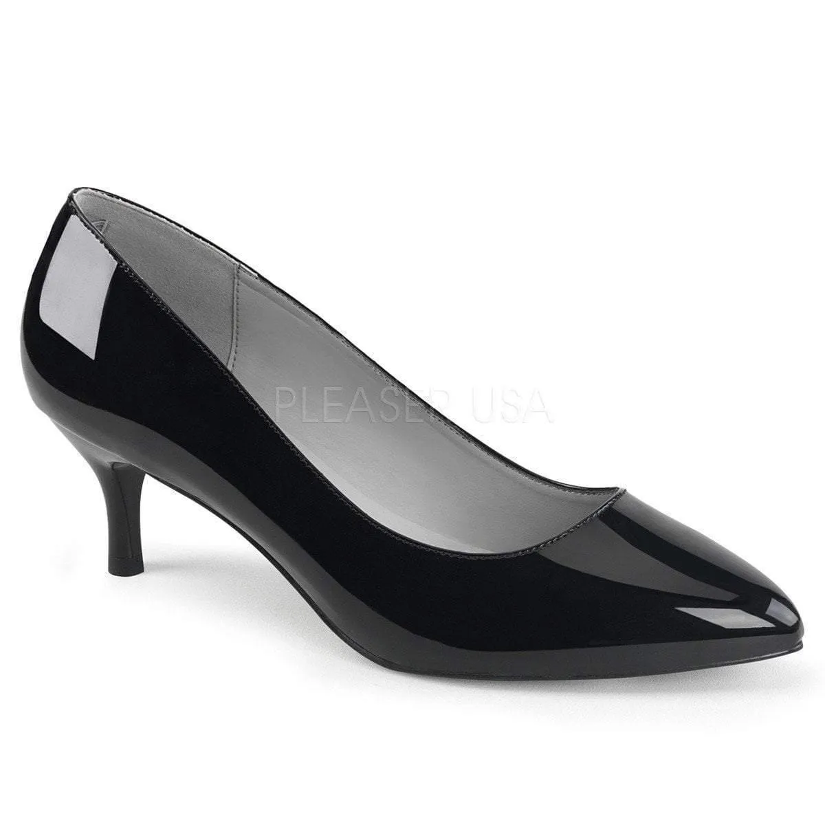 Kitten Heel Court Shoes