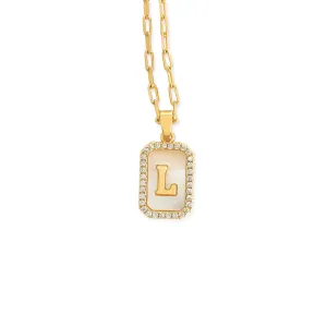 L Letter Necklace