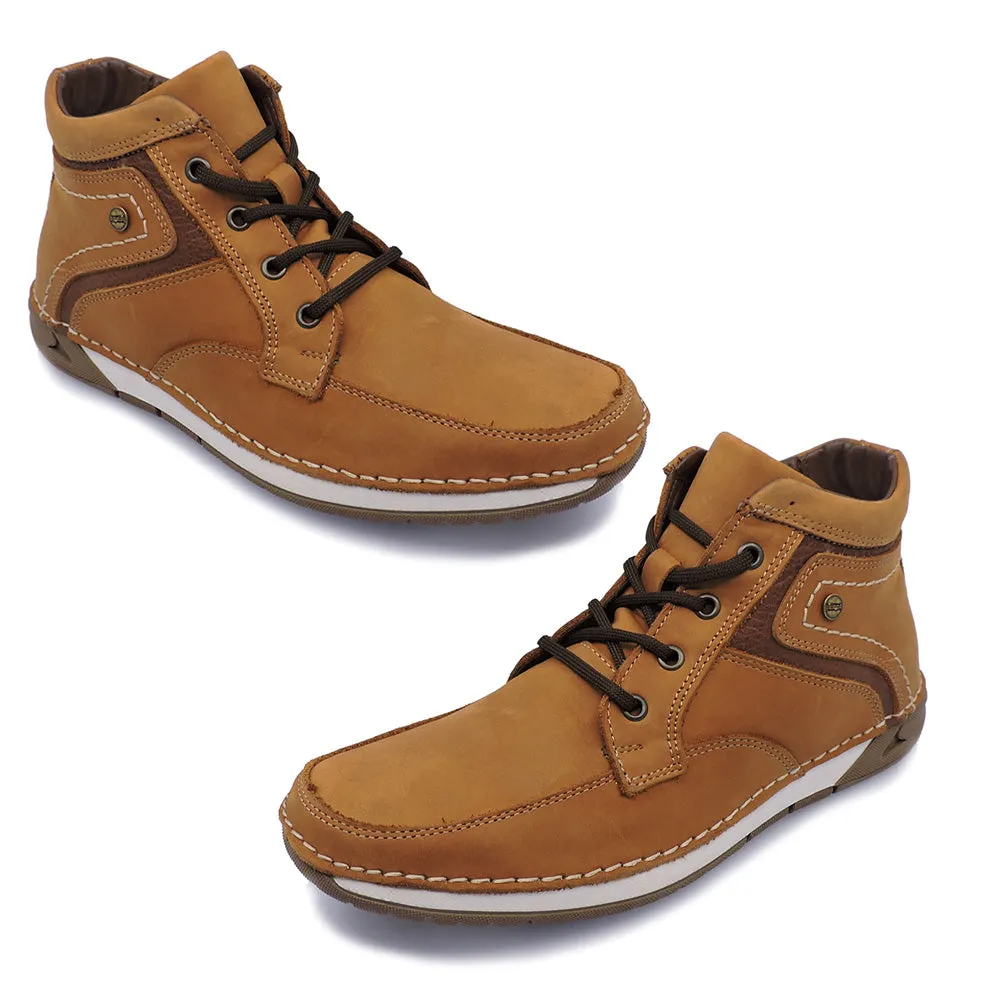LOBO SOLO Men's SHOES  8432 TOLEDO LEATHER VI?A BISON  ID 44177