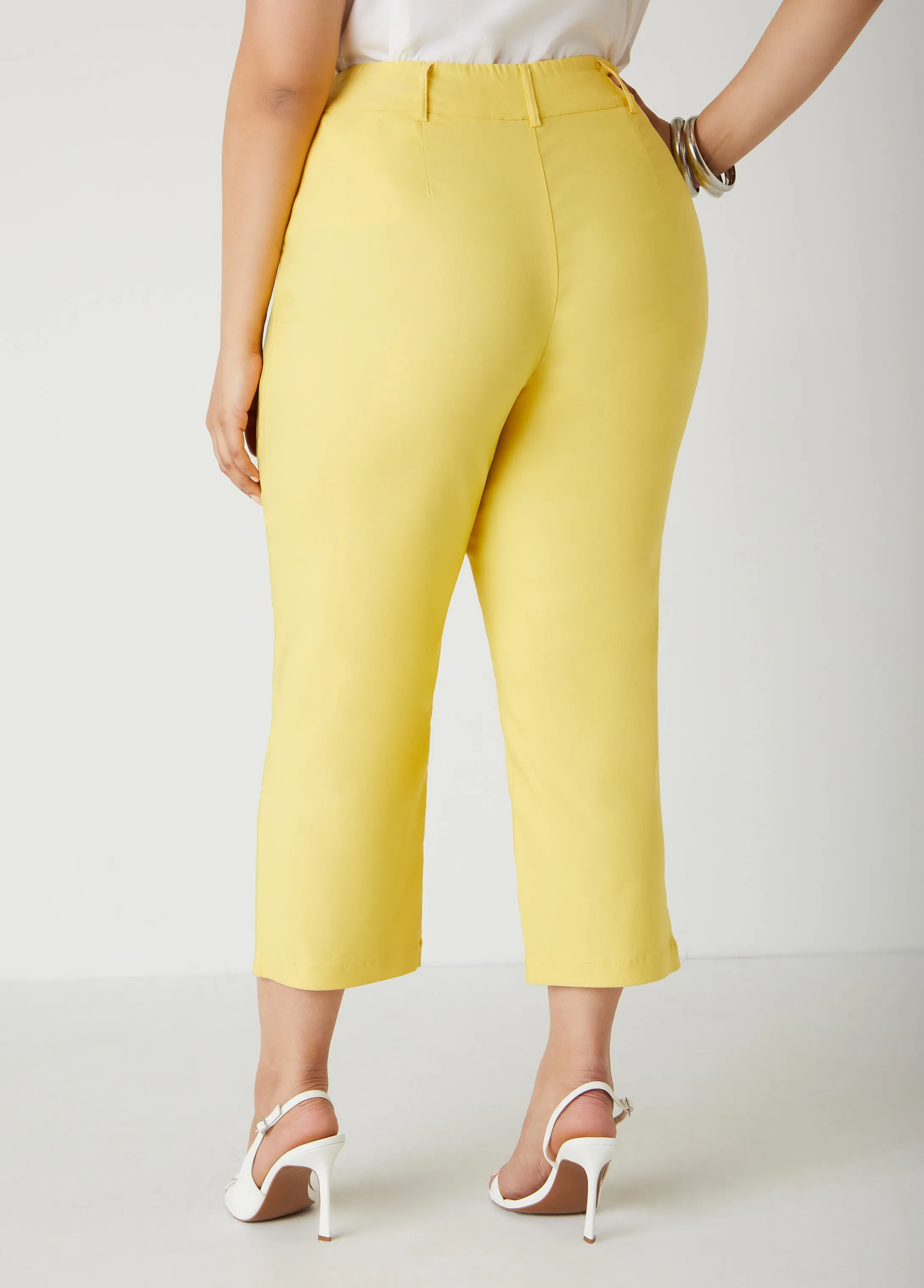 Millennium Cropped Twill Pants