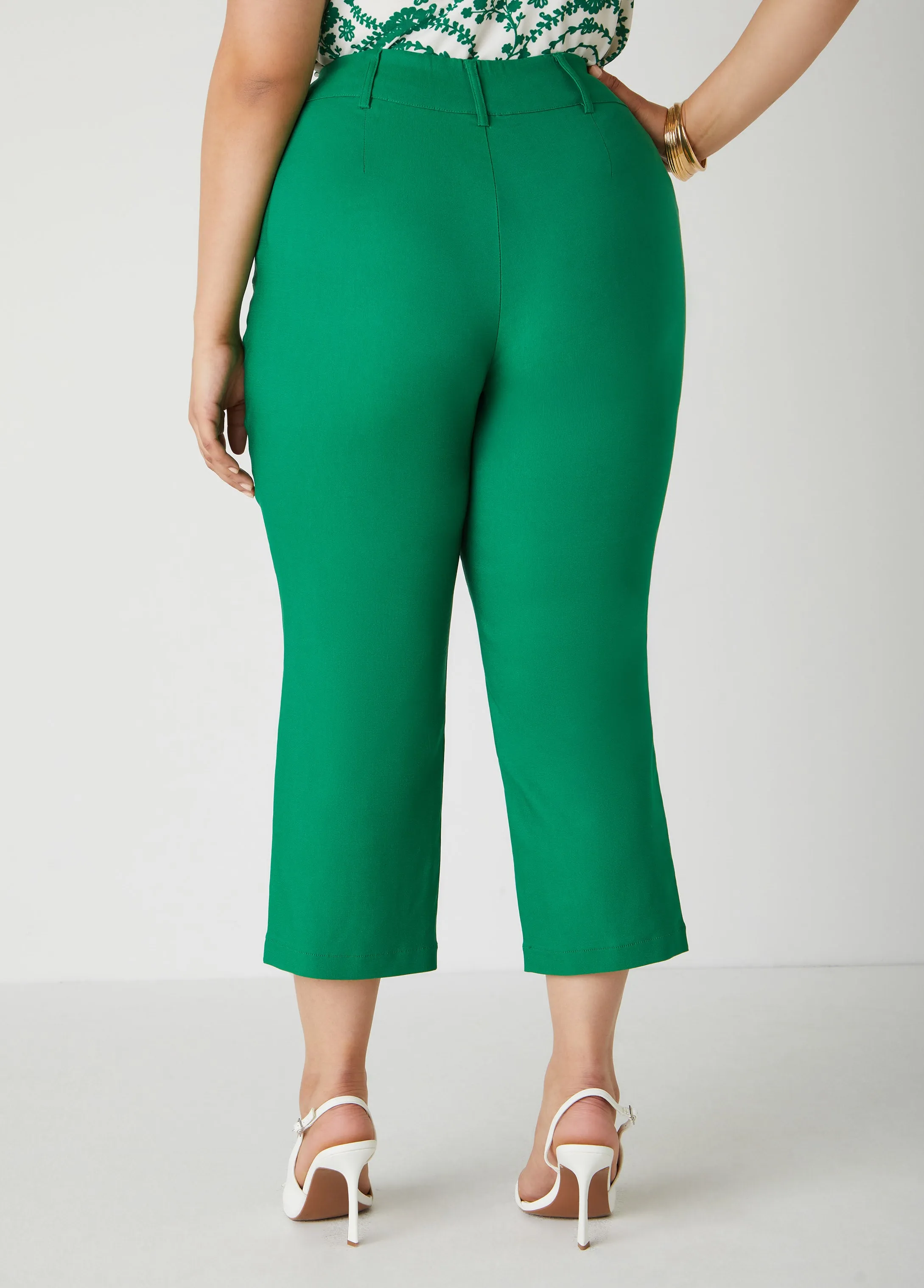 Millennium Cropped Twill Pants