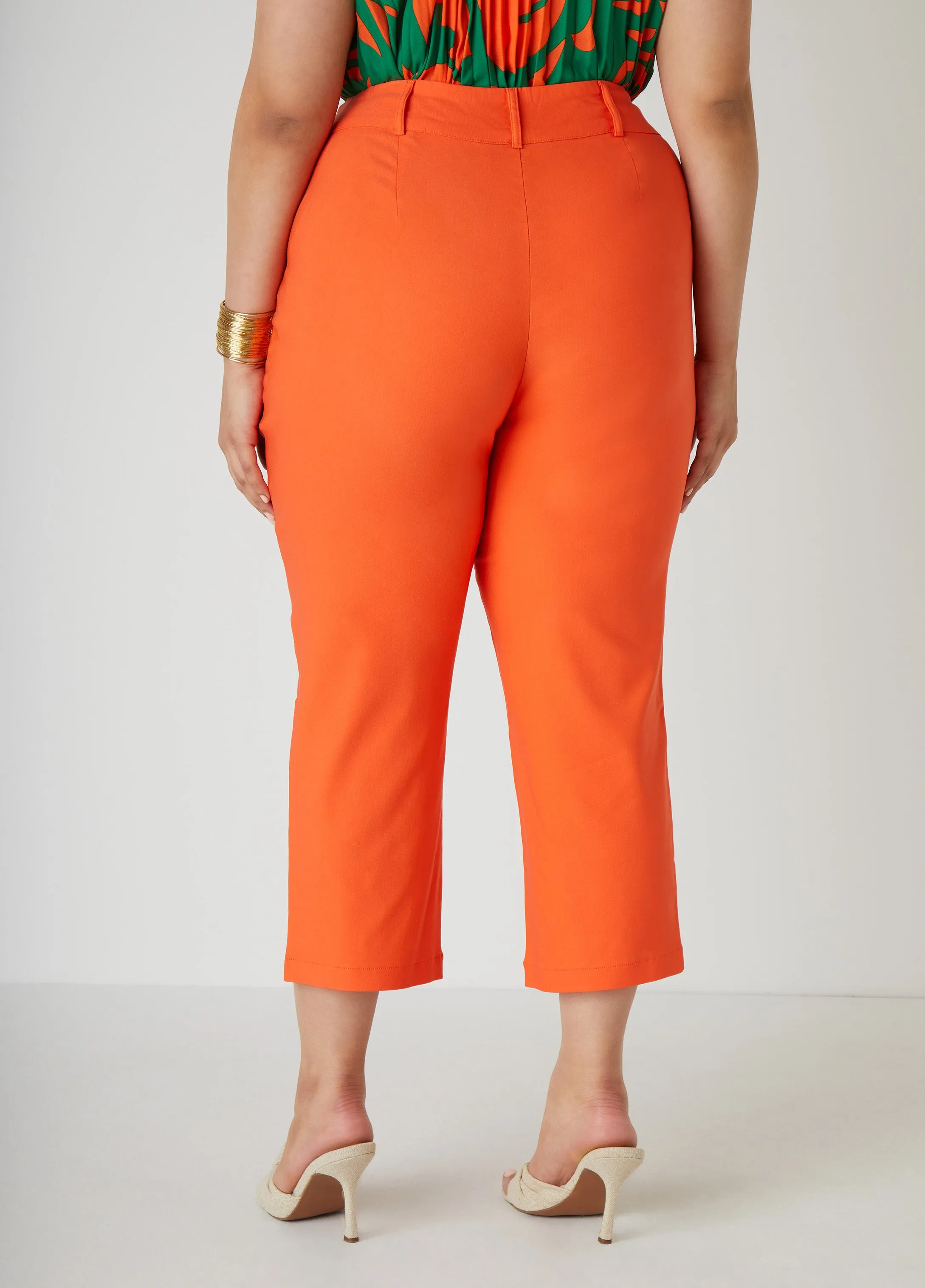 Millennium Cropped Twill Pants