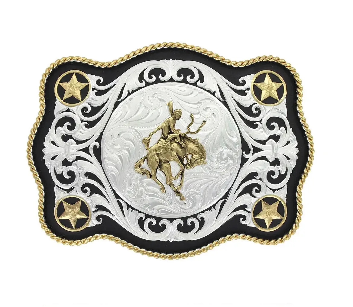 MONTANA SILVERSMITH West Sheridan Belt Buckle 61360-422