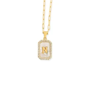 N Letter Necklace