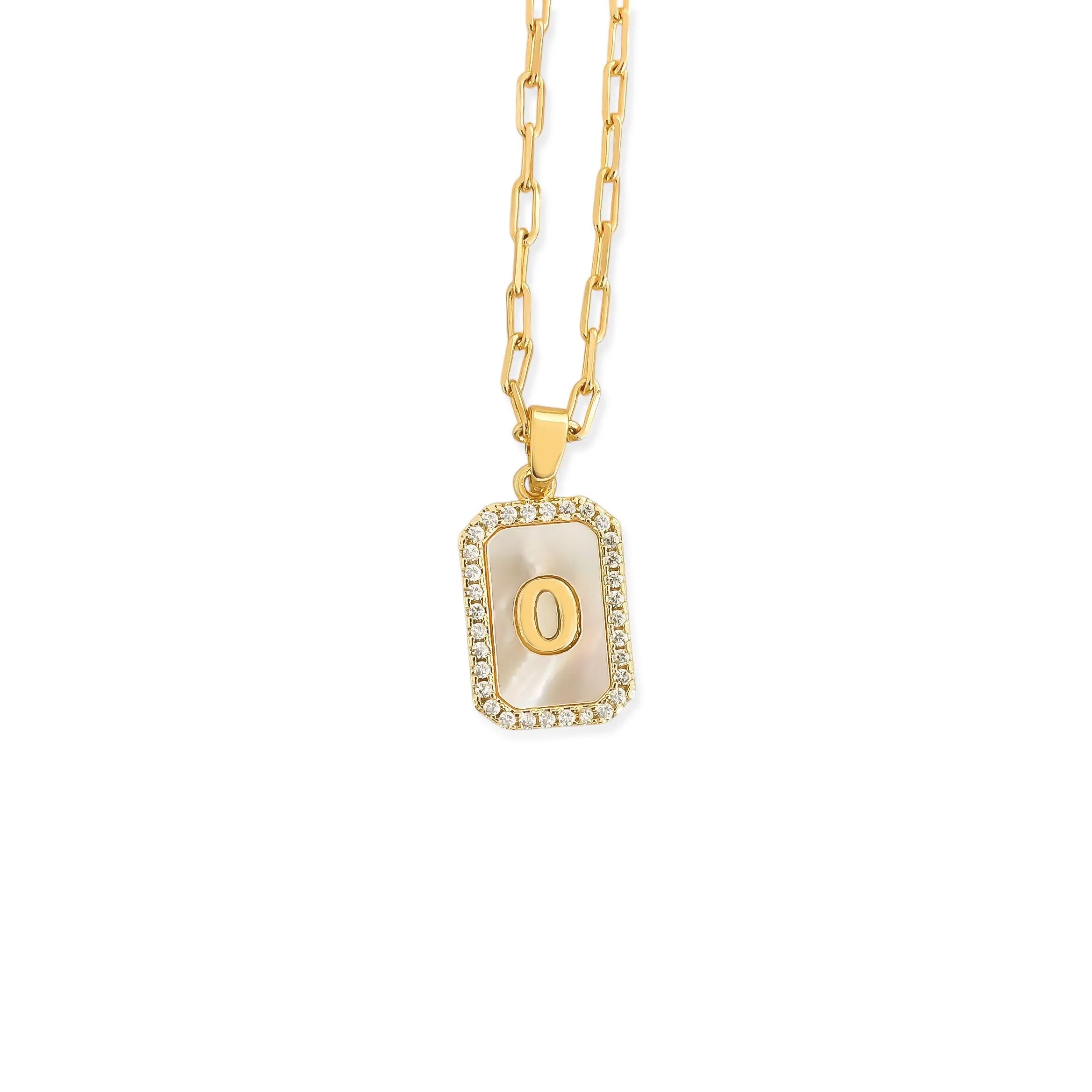 O Letter Necklace