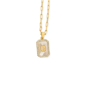 O Letter Necklace