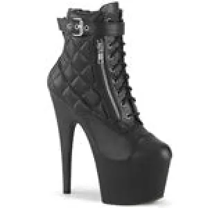 Platform zipped boot.