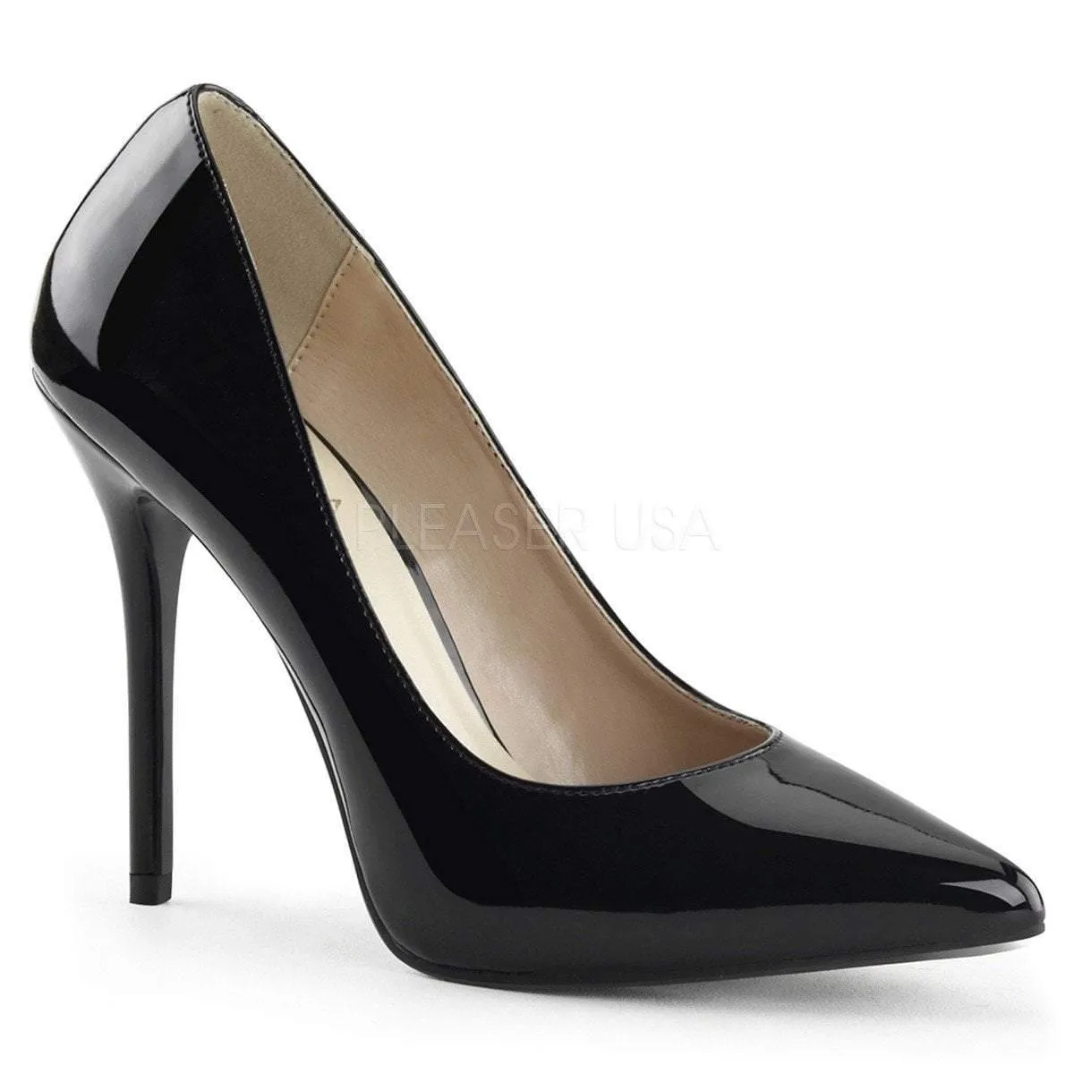 Pointed Court Shoes 5 inch heel