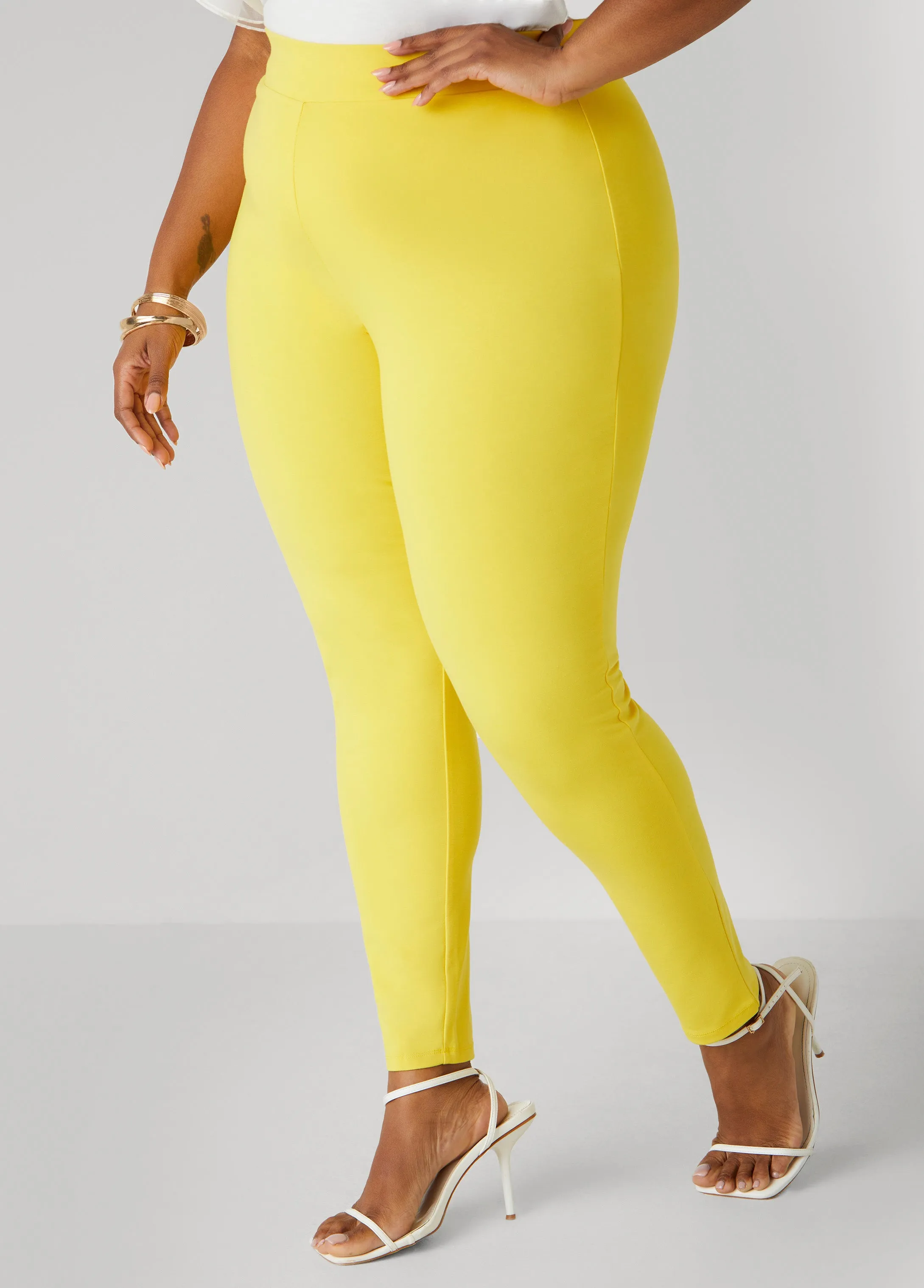 Ponte Pull On Leggings