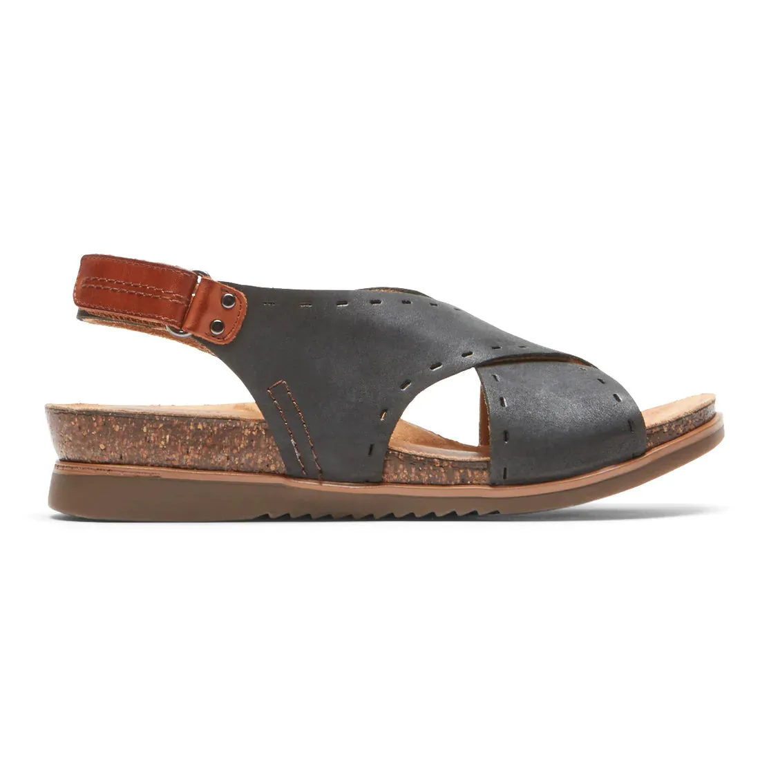 ROCKPORT COBB HILL MAY SLINGBACK SANDAL MEDIUM AND WIDE - FINAL SALE!