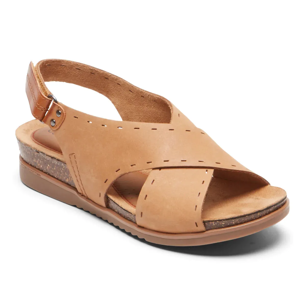 ROCKPORT COBB HILL MAY SLINGBACK SANDAL MEDIUM AND WIDE - FINAL SALE!