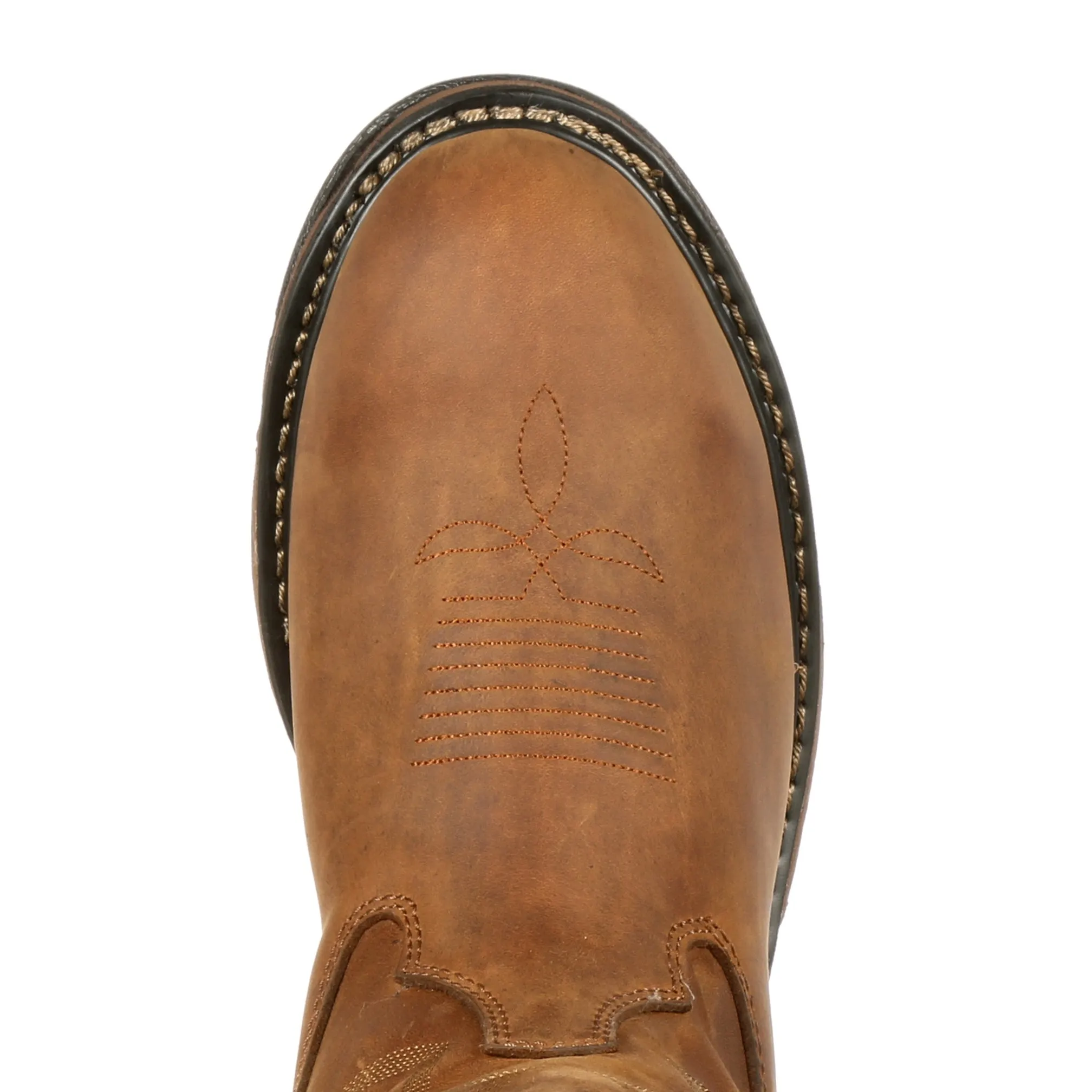 ROCKY Men's Original Ride Branson Roper Waterproof Western Boots 2733