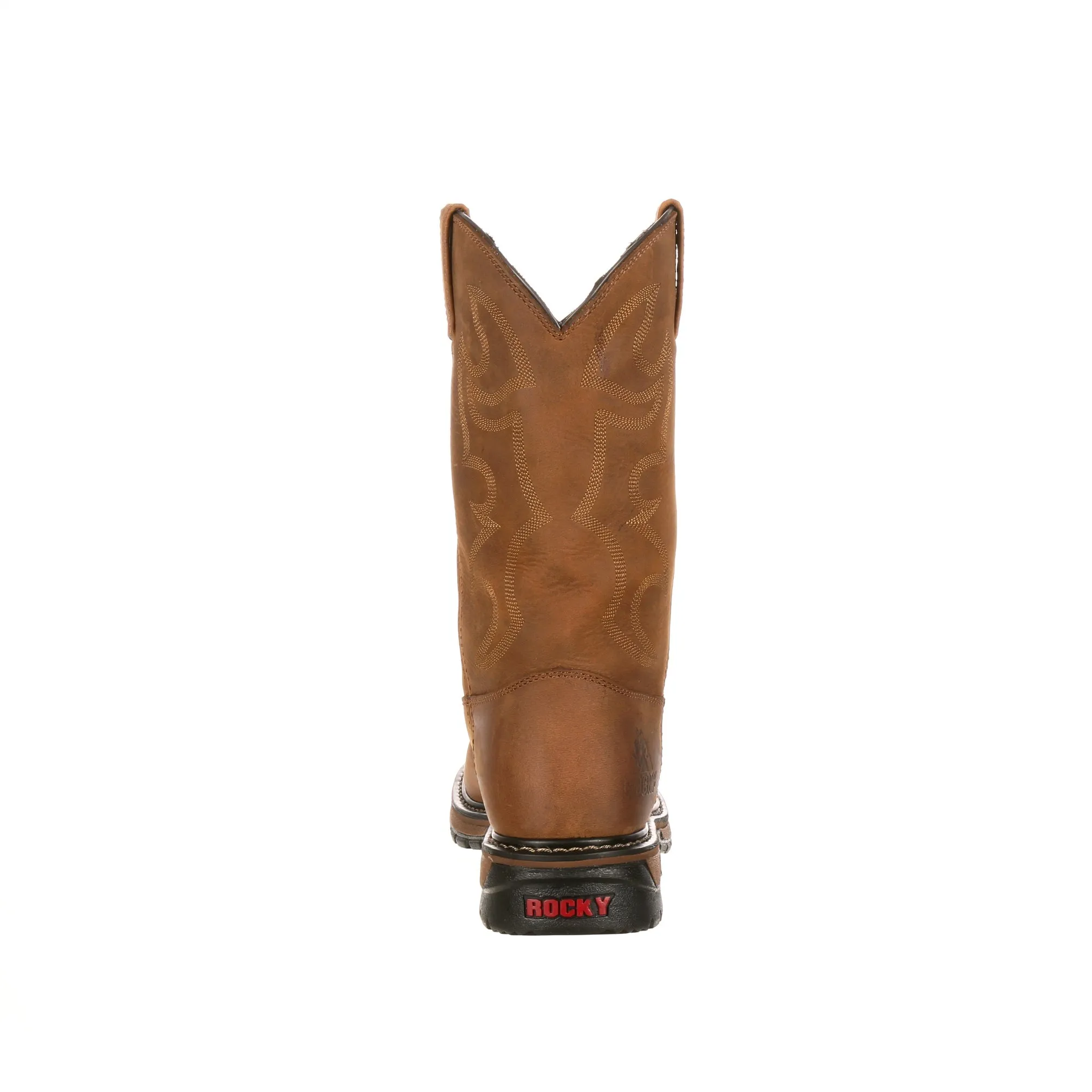 ROCKY Men's Original Ride Branson Roper Waterproof Western Boots 2733