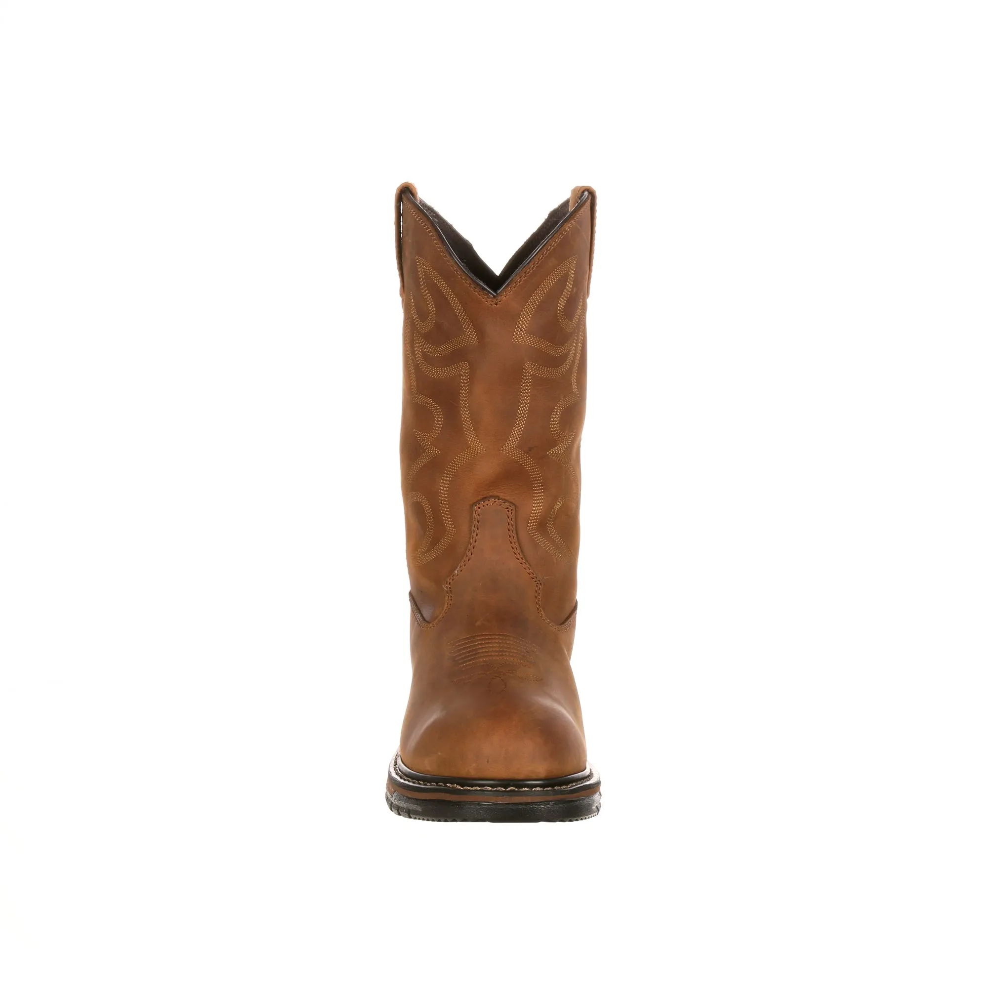 ROCKY Men's Original Ride Branson Roper Waterproof Western Boots 2733