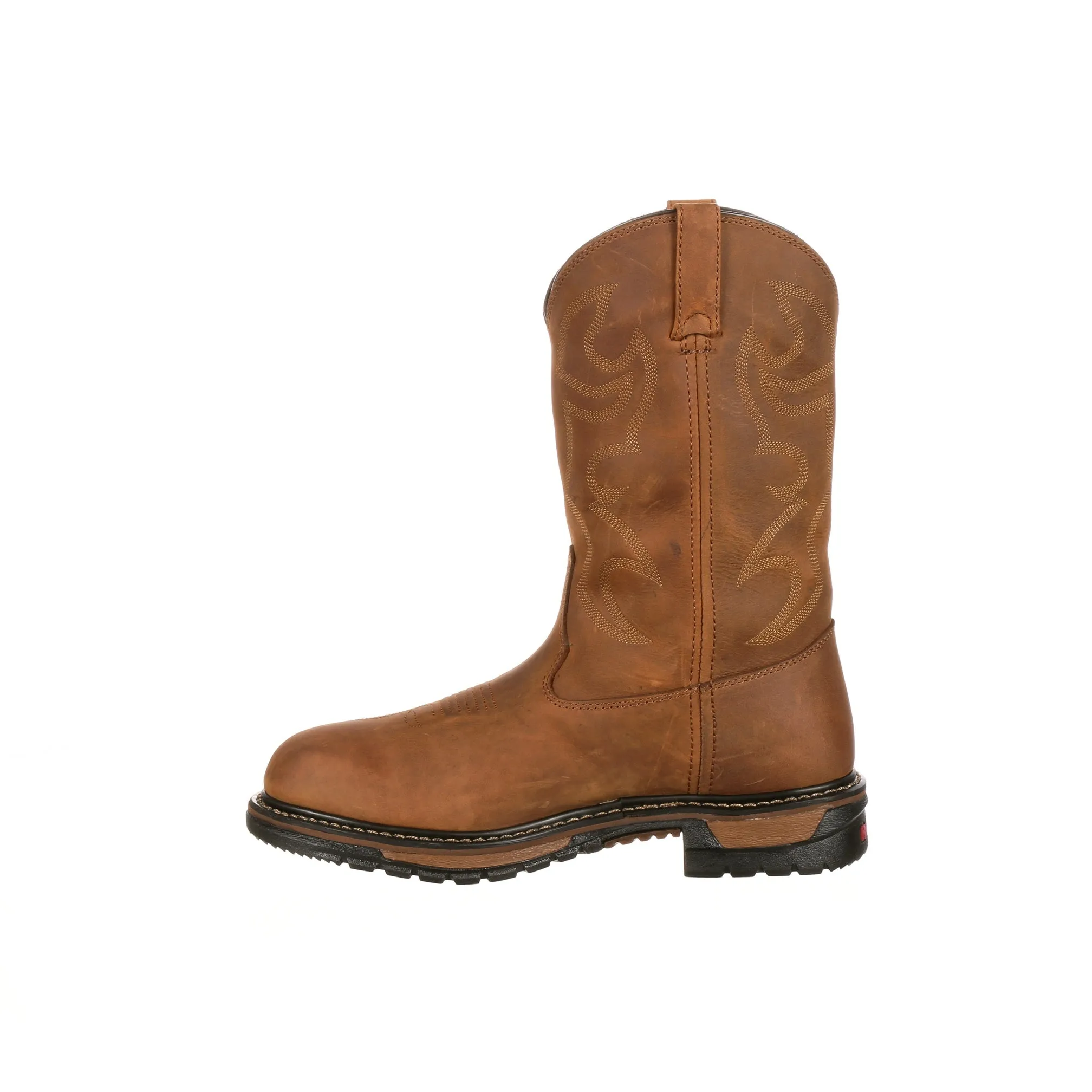ROCKY Men's Original Ride Branson Roper Waterproof Western Boots 2733