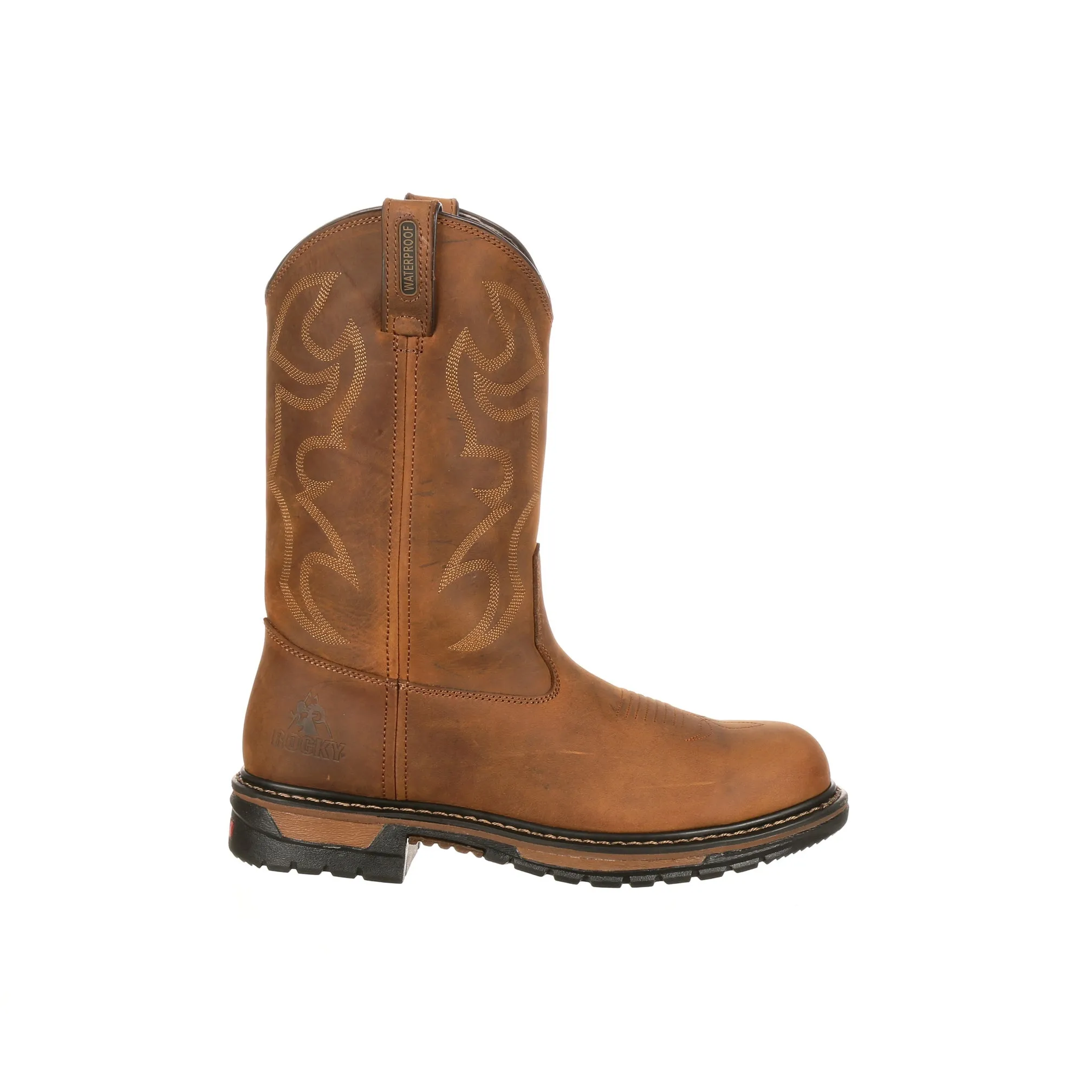 ROCKY Men's Original Ride Steel Toe Waterproof 2809