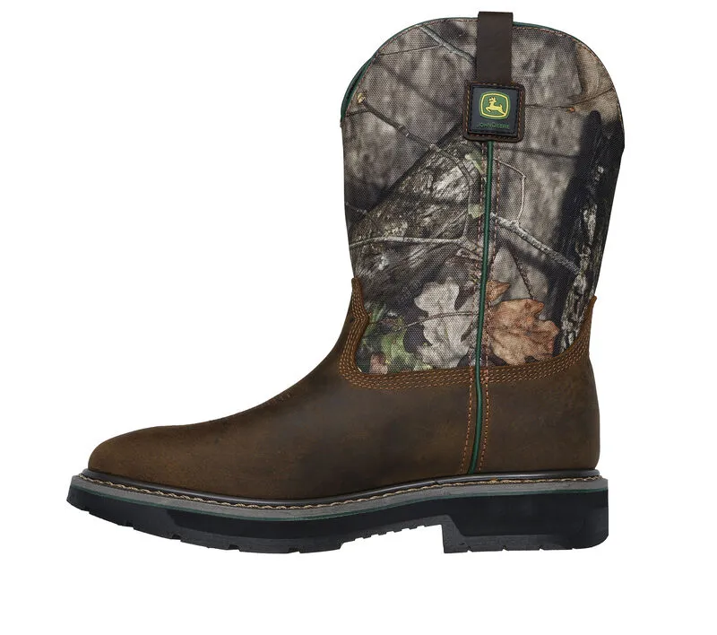 SKECHERS Men's John Deere: Rowood - Moss Burrow Waterproof Work Boot 256021