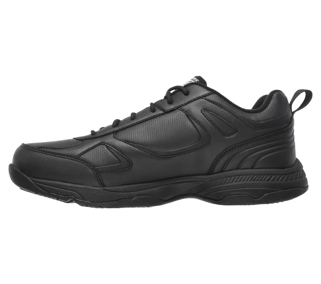 SKECHERS Men's Relaxed Fit: Dighton Slip Resistant Work Shoes 77111