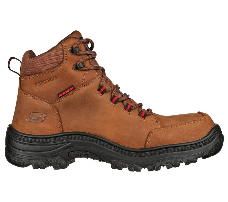SKECHERS Men's Work Burgin-Benafick 5 Inch Steel Toe Waterproof 200123
