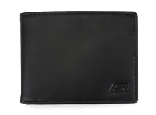 SKECHERS Smooth Leather Slimfold Wallet N30001