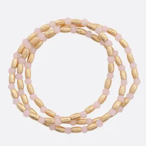 Stack Circle Cylinder Beaded Bracelet