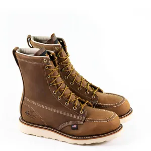 THOROGOOD Men's American Heritage 8'' Trail Moc Toe Steel Toe Maxwear Wedge 804-4478