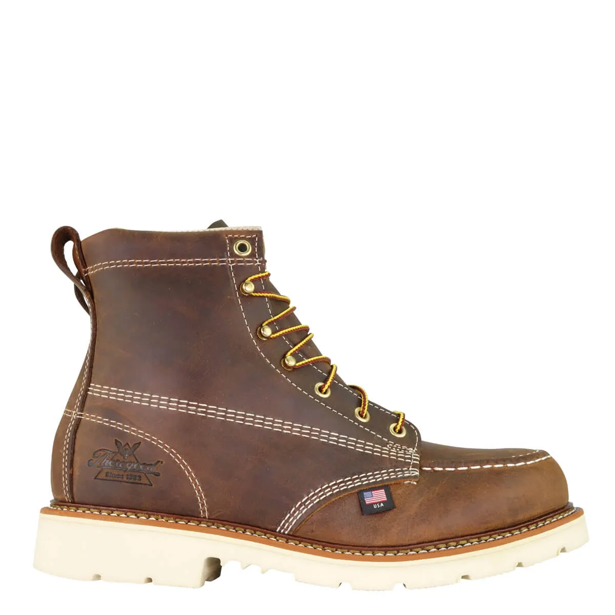 THOROGOOD Men's American Heritage ?C 6 Inch Trail Safety Toe 804-4375
