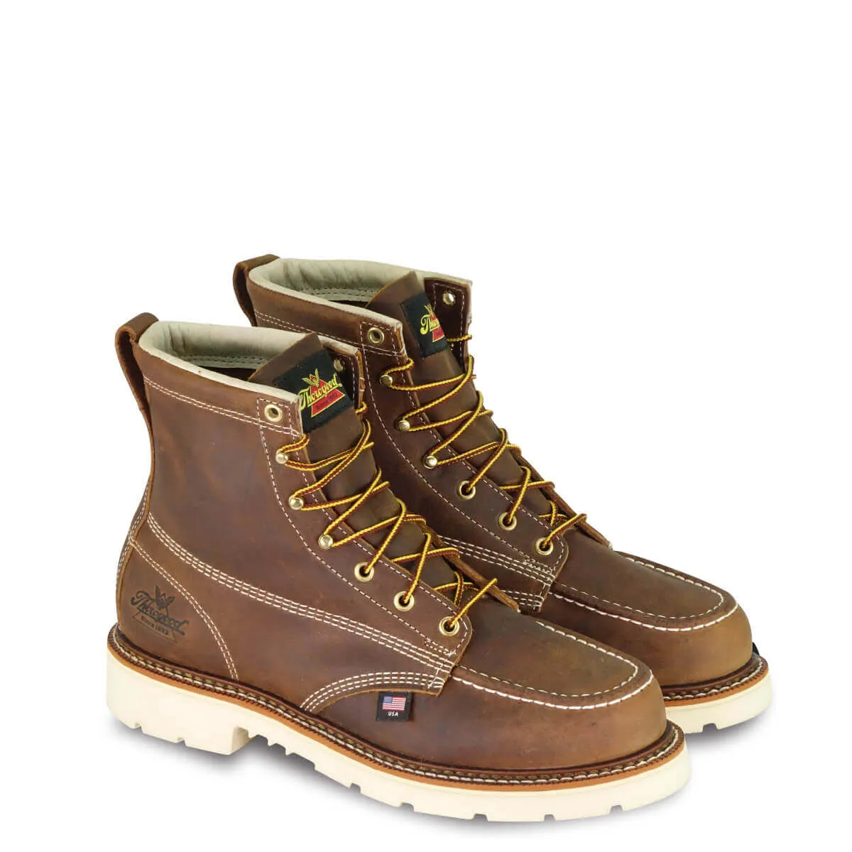 THOROGOOD Men's American Heritage ?C 6 Inch Trail Safety Toe 804-4375