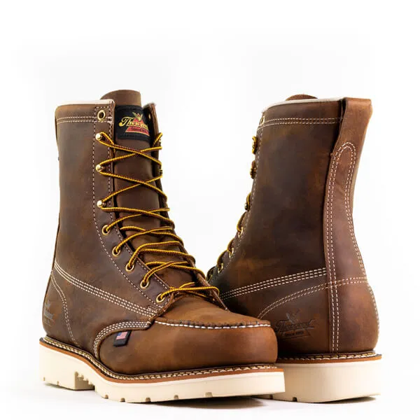 THOROGOOD Men's American Heritage ?C 8" Moc  Steel Toe 804-4378