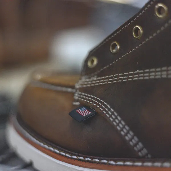 THOROGOOD Men's American Heritage ?C 8" Moc  Steel Toe 804-4378