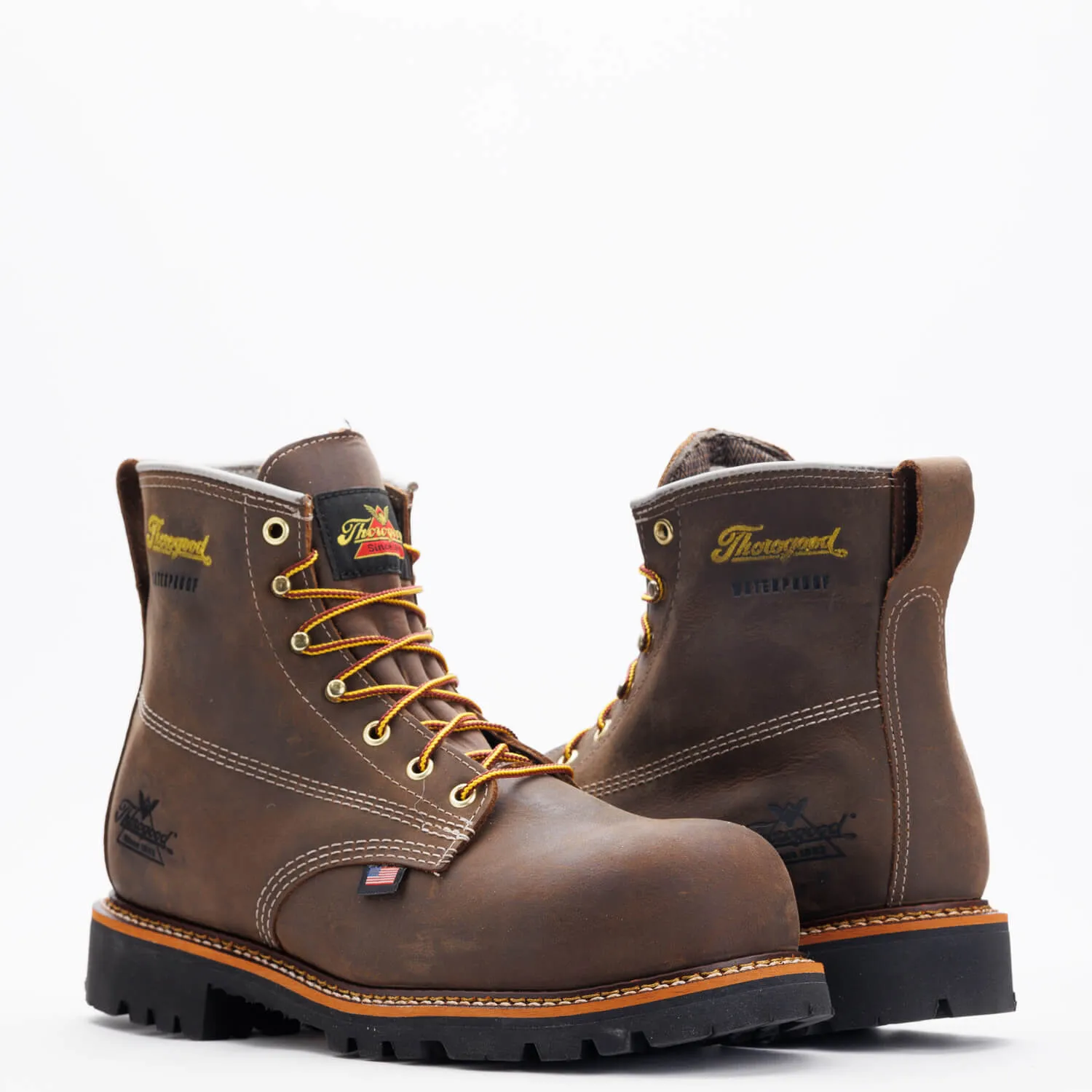 THOROGOOD Men's American Legacy Series 6?? Waterproof Nano Toe 804-4148