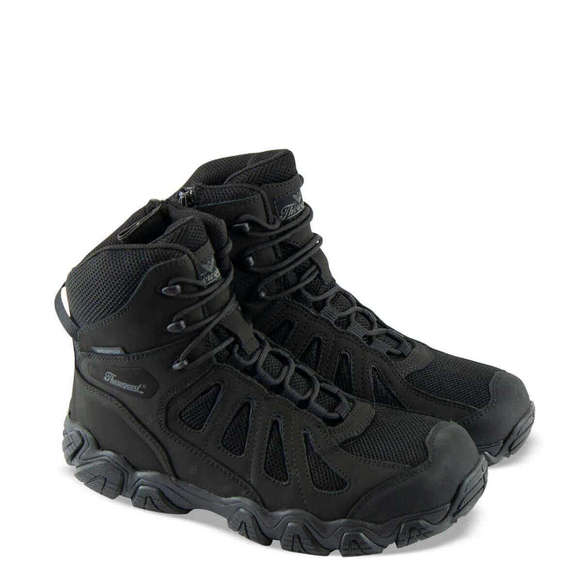 THOROGOOD Men's Crosstrex Series Safety Toe Side Zip BBP Waterproof 6?? Hiker 804-6290