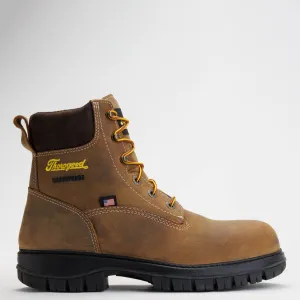 THOROGOOD Men's Genesis Series  6?? Chestnut Nano Safety Toe Waterproof 804-4149