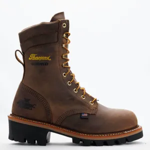 THOROGOOD Men's Logger Series 9?? Stud Horse Waterproof Soft Toe Work Boot 814-3555
