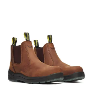 THOROGOOD Men's Thoro-Flex Series 6?? Composite Toe Quick Release Pull-on with Translucent Bottom Work Boot 804-3166