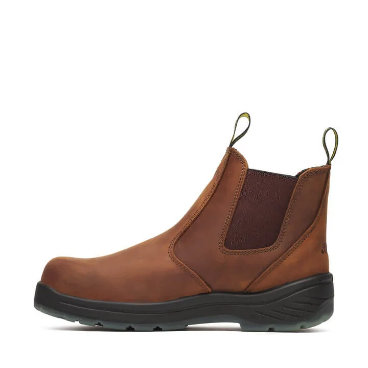 THOROGOOD Men's Thoro-Flex Series 6?? Composite Toe Quick Release Pull-on with Translucent Bottom Work Boot 804-3166