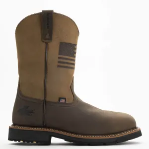THOROGOOD Men's Waterproof 11??  Composite Safety Toe Western Work Boot 804-4338