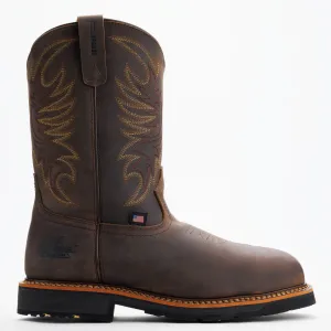 THOROGOOD Men's Waterproof 11?? Safety Toe Western Work 804-4337