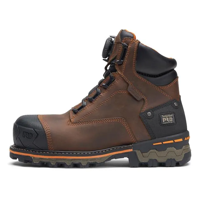 TIMBERLAND PRO Men's 6" BOA Boondock Waterproof Composite Toe Work Boot TB0A66KYEM4