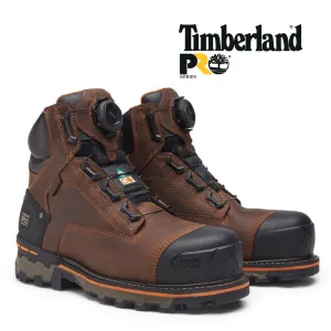 TIMBERLAND PRO Men's 6" BOA Boondock Waterproof Composite Toe Work Boot TB0A66KYEM4