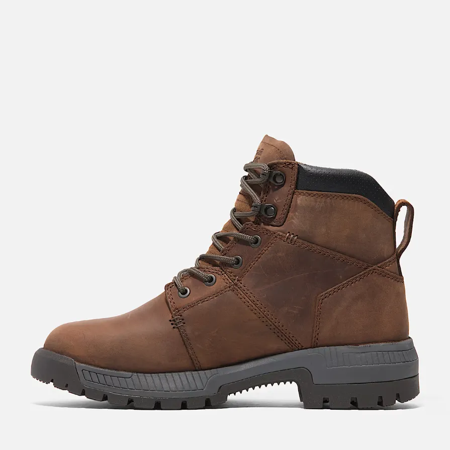 TIMBERLAND PRO Men's 6" Montauk Soft Toe Work Boot TB0A66DQEM4