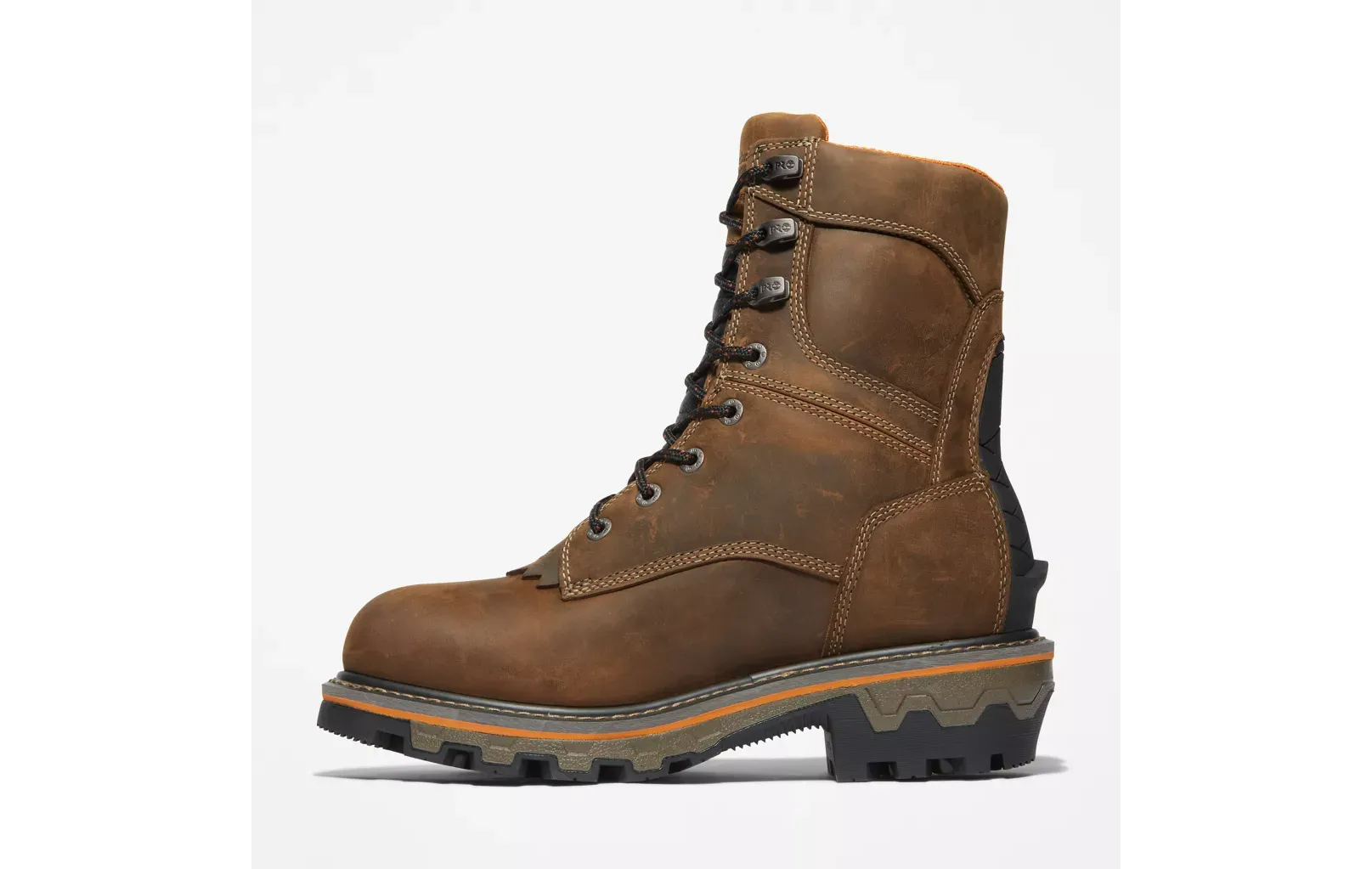 TIMBERLAND PRO Men's Boondock HD Logger Waterproof Soft Toe Work Boot TB0A43B9214