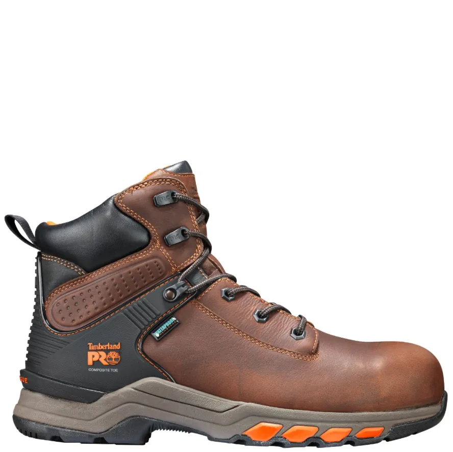 TIMBERLAND PRO Men's Hypercharge 6 Inch Composite Toe Waterproof Work Boot TB0A1Q54214