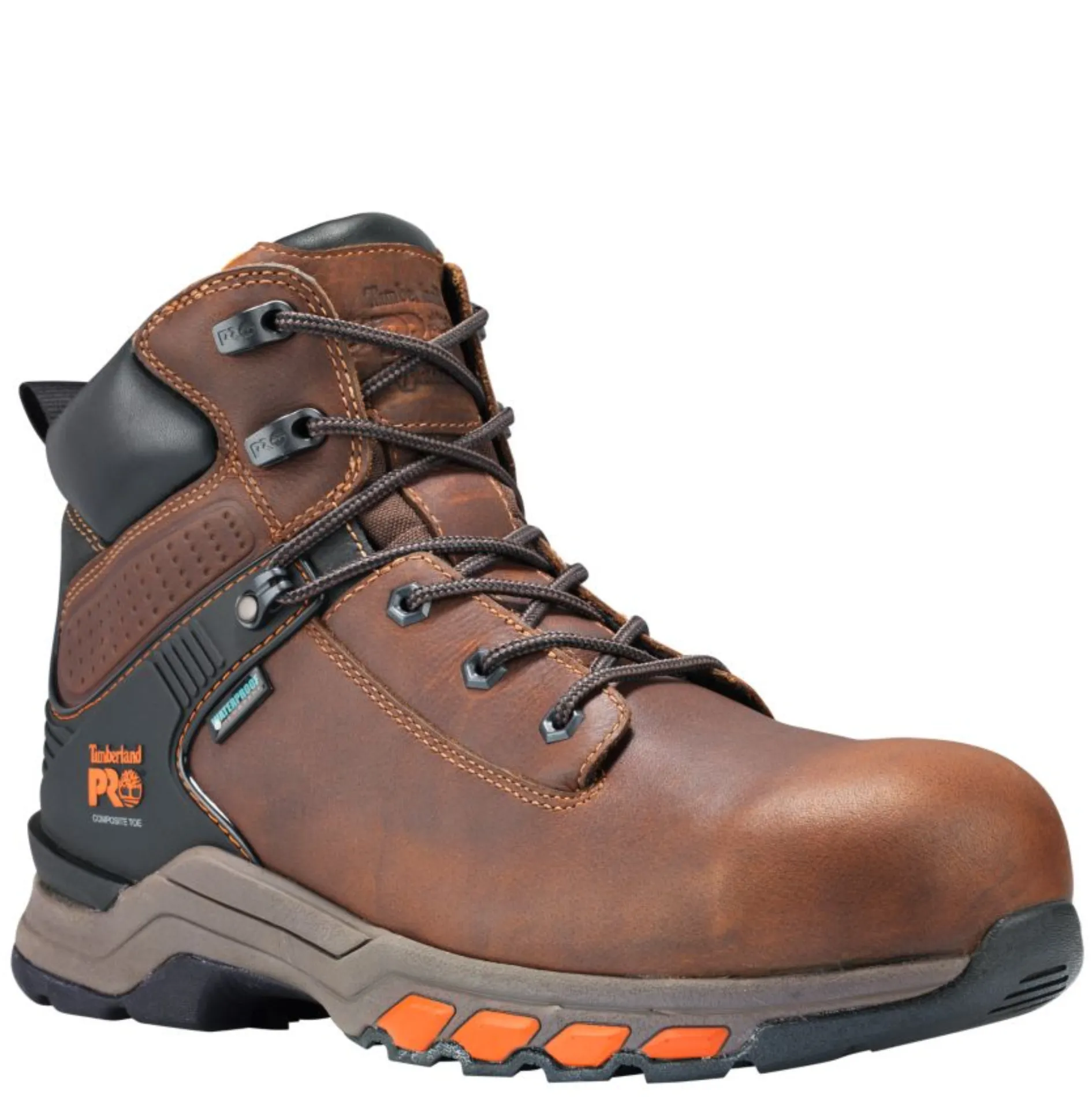 TIMBERLAND PRO Men's Hypercharge 6 Inch Composite Toe Waterproof Work Boot TB0A1Q54214