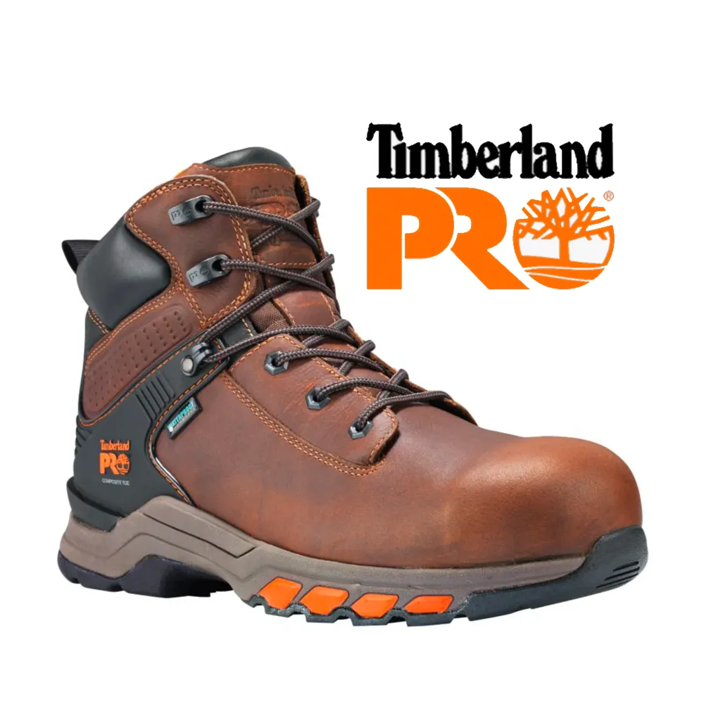 TIMBERLAND PRO Men's Hypercharge 6 Inch Composite Toe Waterproof Work Boot TB0A1Q54214